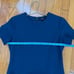 Theory Womens Blue Sheath Dress in Good Wool Size 2