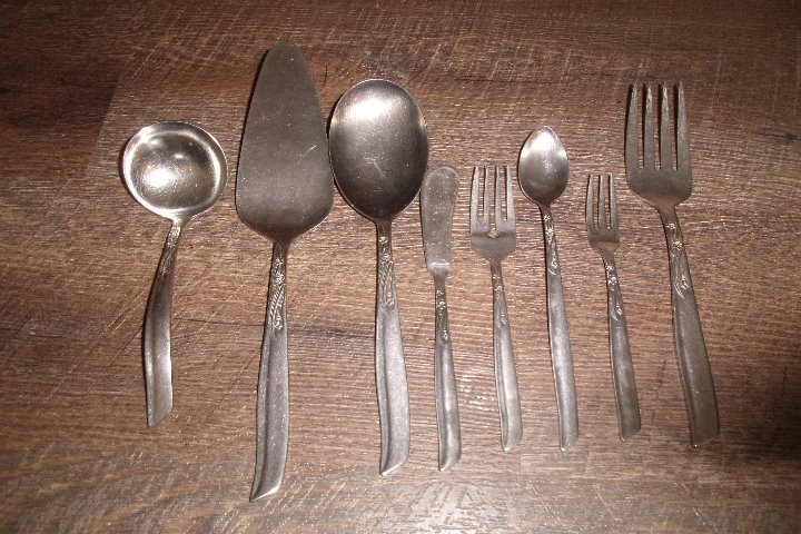 lot stainless acsons ACF7 floral