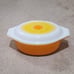 Pyrex 1 & 1/2 QT Sunflower Pattern Covered Dish