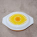 Pyrex 1 & 1/2 QT Sunflower Pattern Covered Dish