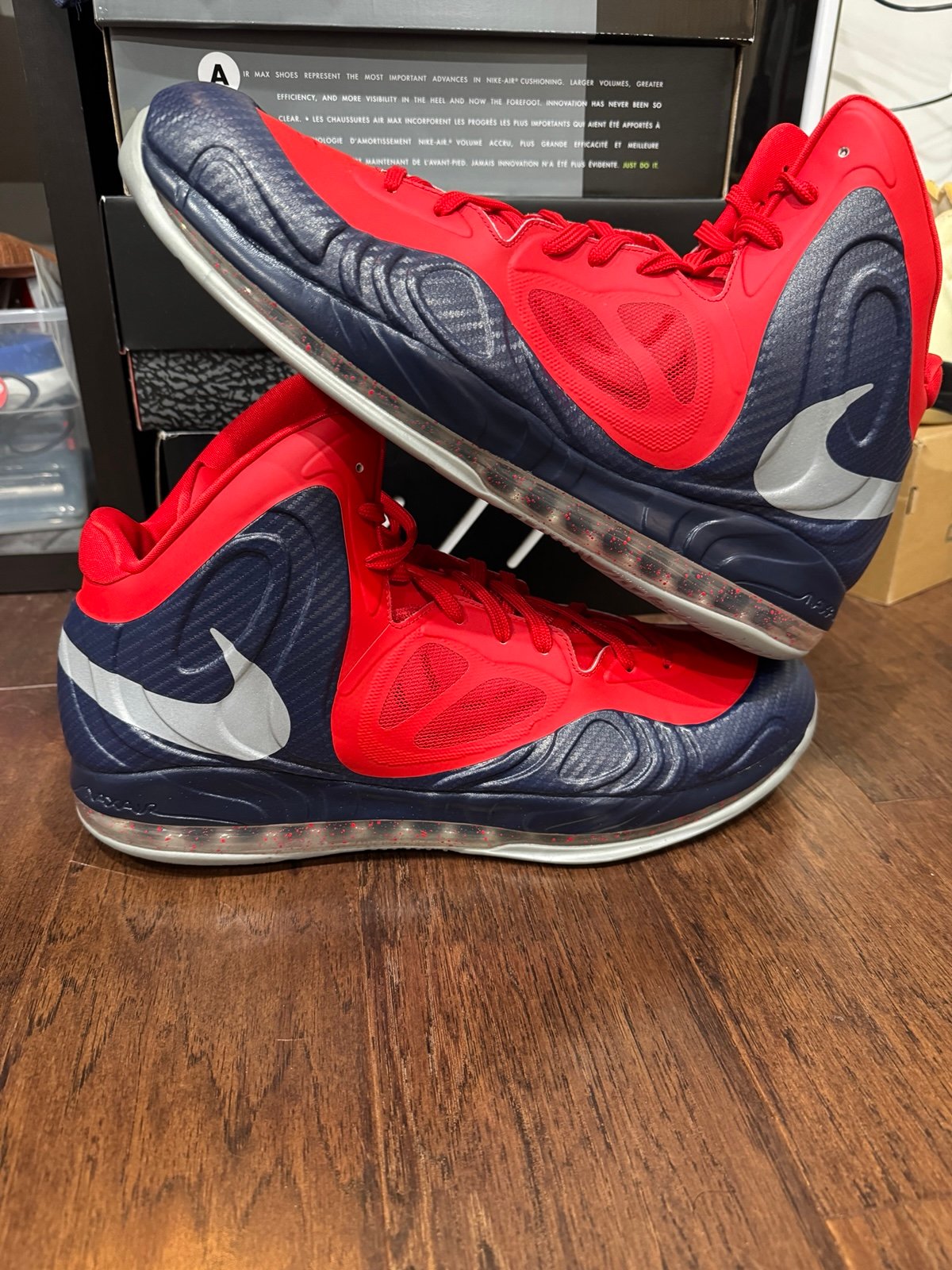 Nike RARE Sample PE Nike Air Max Hyperposite MNBSKT- 893 Mens Size 17