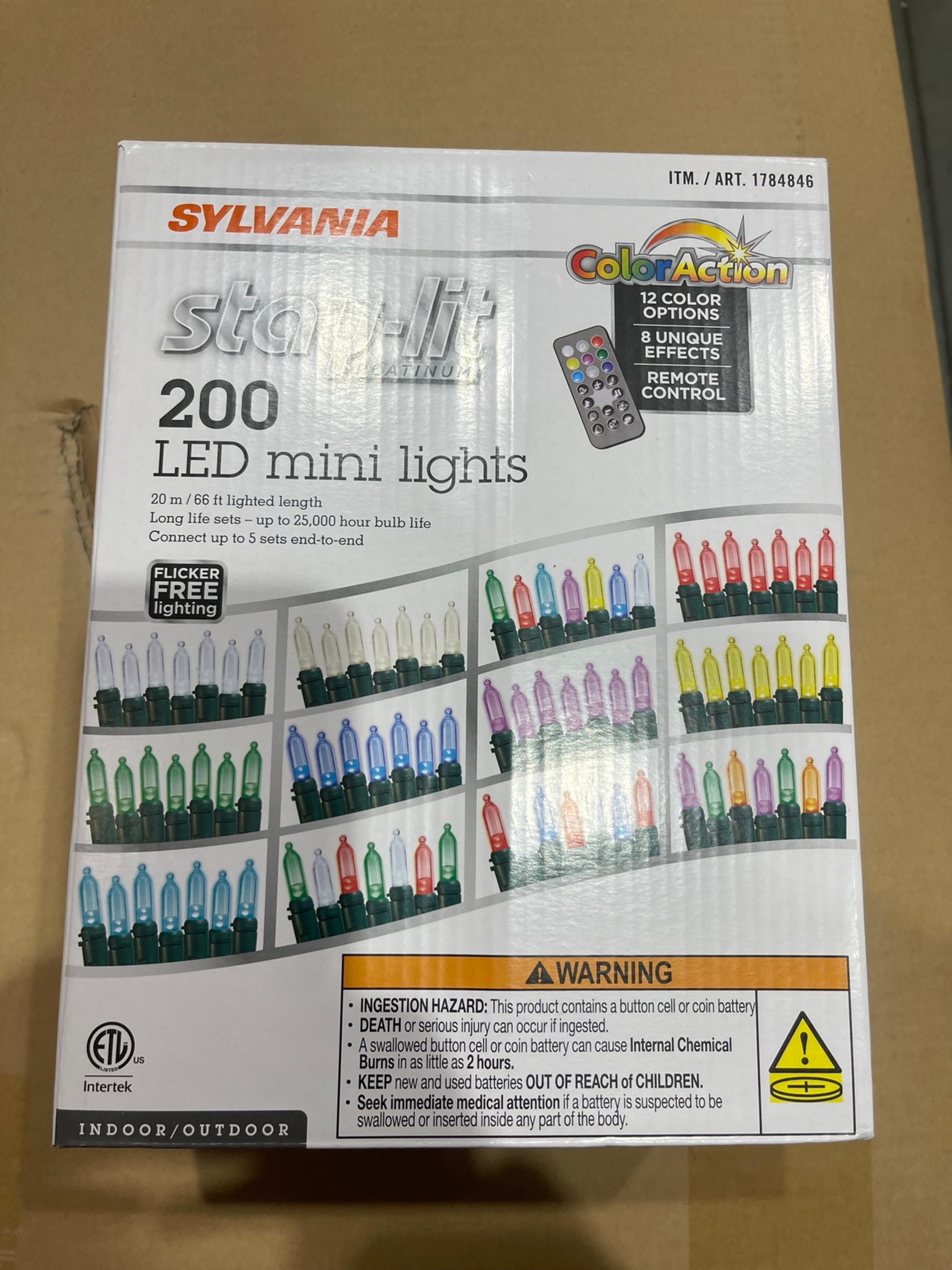 Brand New Sylvania 200 led mini lights