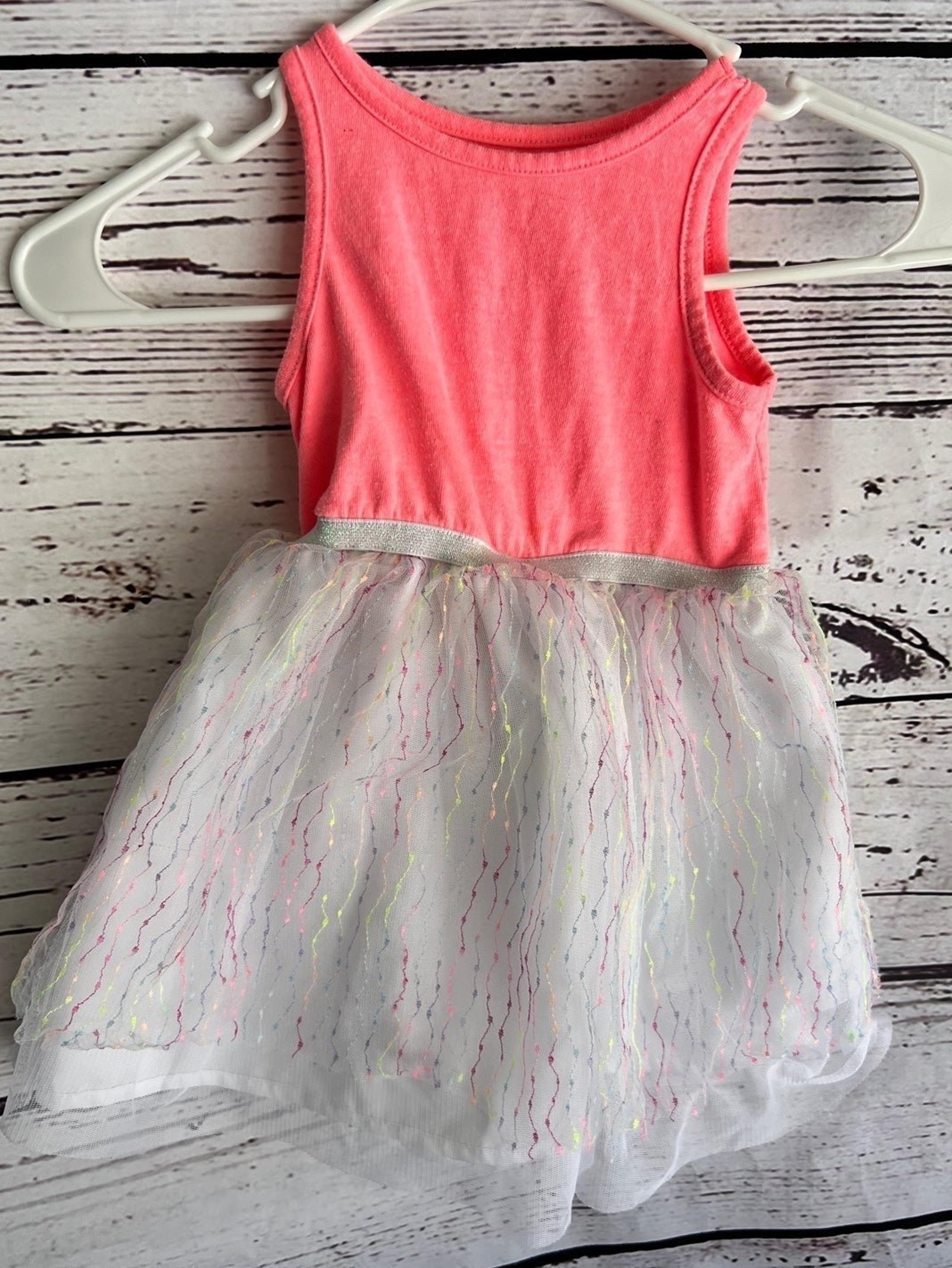 ✨Girls Dress~ ~ Pink and White Tutu Dress ~ Size 3T - Cat & Jack