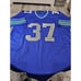 Shaun Alexander Autographed/Signed Jersey JSA COA Blue Custom Jersey