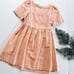 Madewell Squareneck Linen Mini Dress