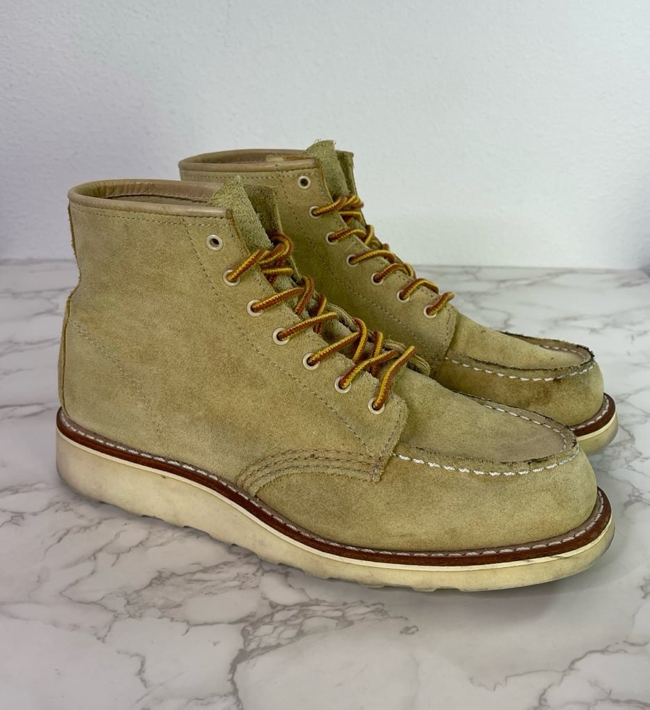 RED WING 6'' Classic Moc Womens Boots Butter Suede 8.5