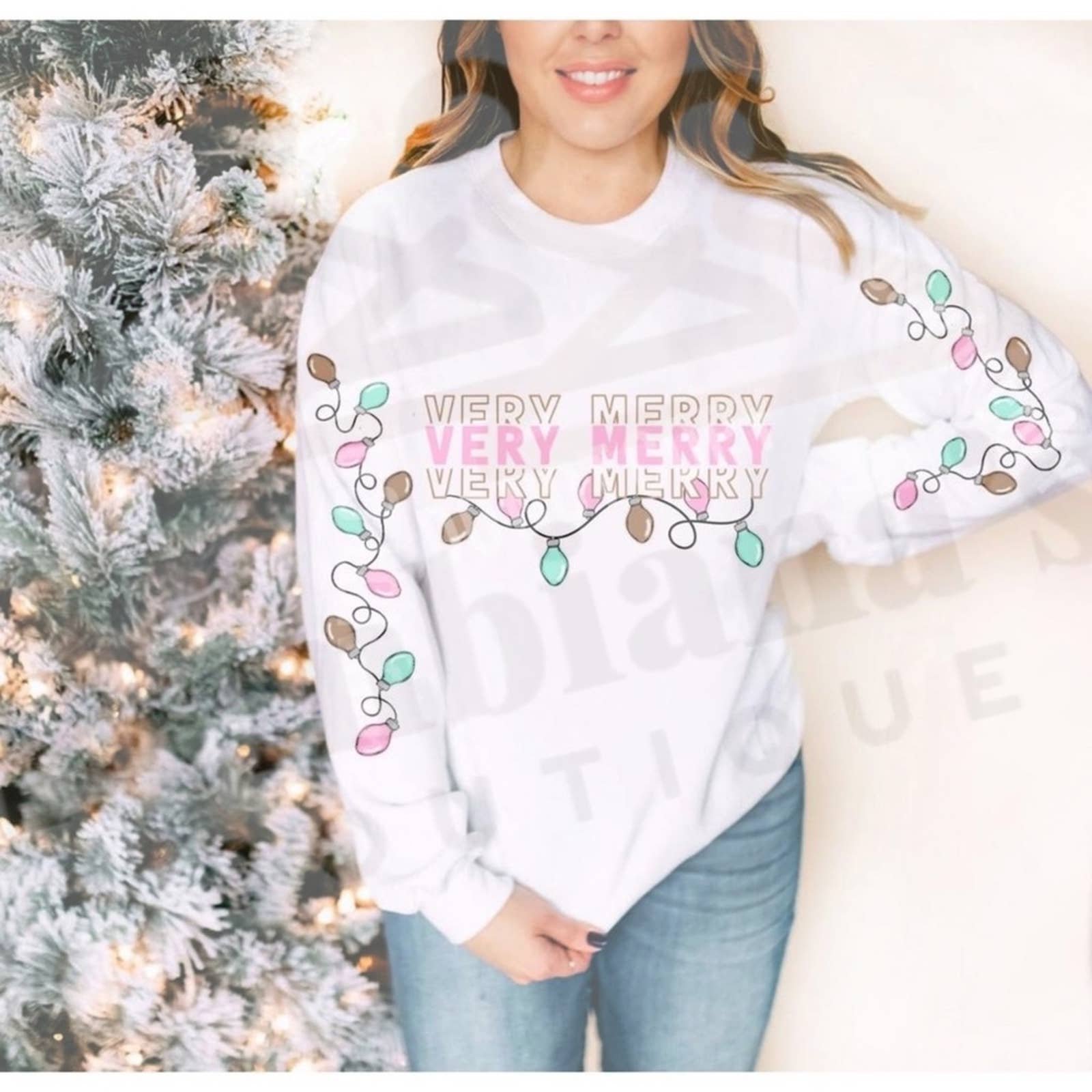 Very merry Christmas long sleeve shirt unisex sizing