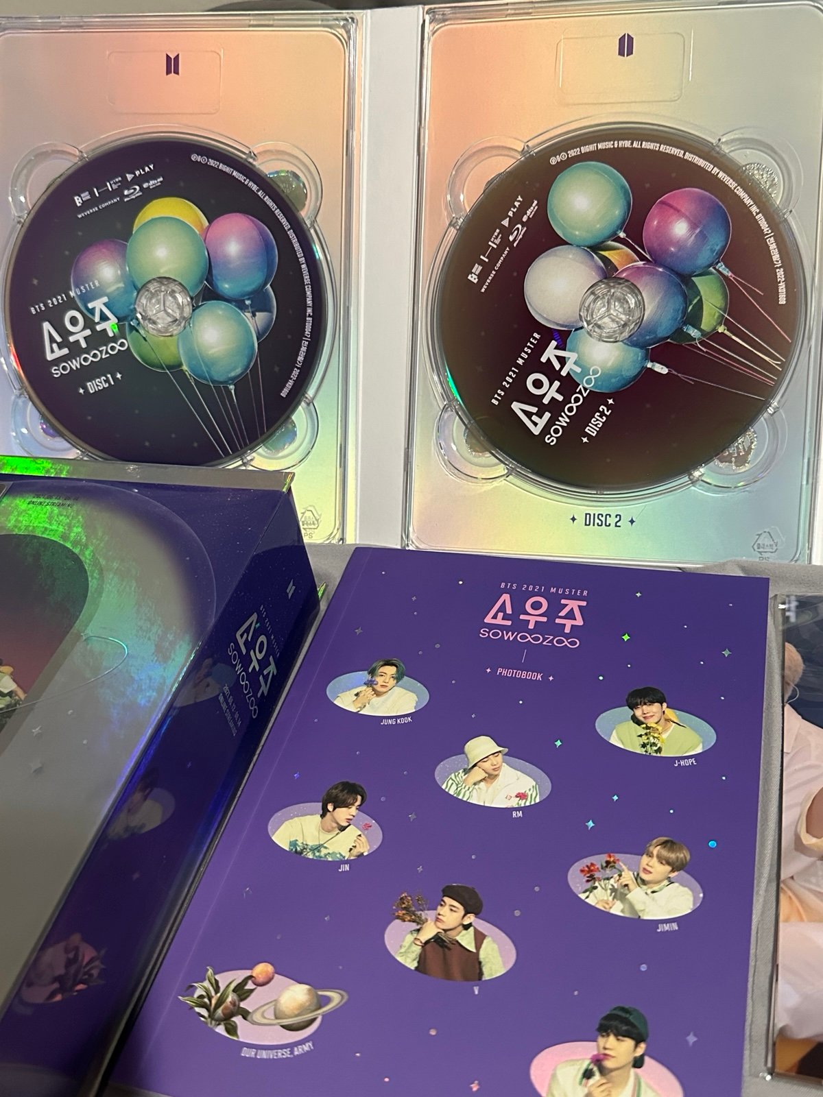 BTS official Sowoozoo Blu ray ( Yoongi pc) (everything
