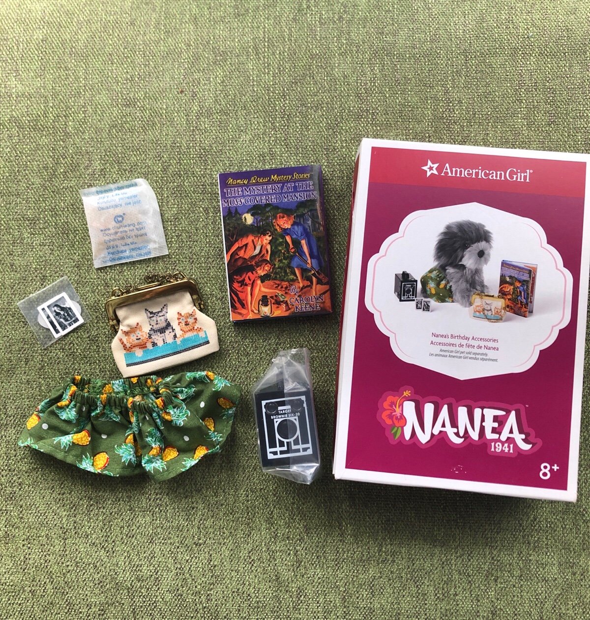Nanea’s Birthday Accessories without Melee Dog