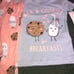 Nwt carters cookies & milk pajamas 4T 4