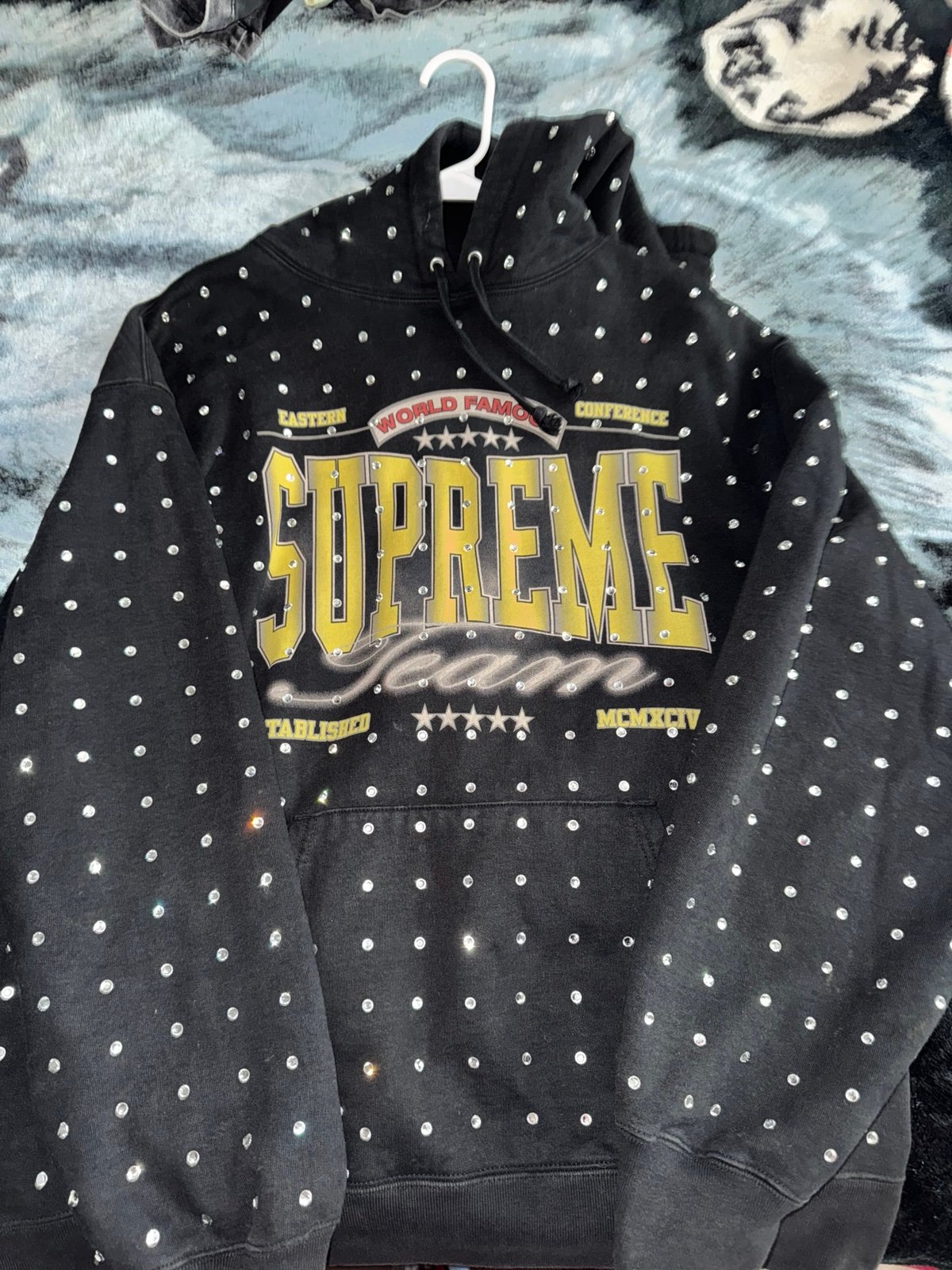 Supreme Rhinestone Hoodie