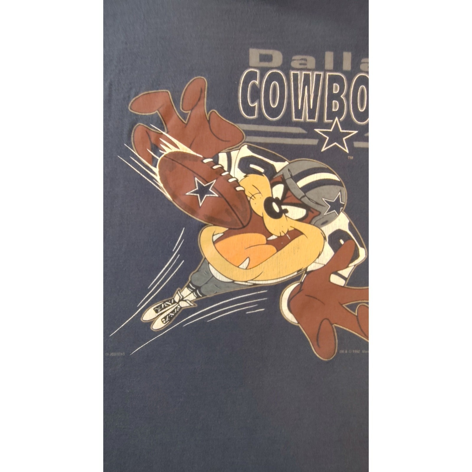 Vintage Dallas Cowboys Taz T Shirt XL Lee Heavyweight Nostalgia MADE IN USA NFL