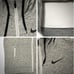 New Nike Therma-FIT Zip Hoodie and Pants, Gray, 2XL