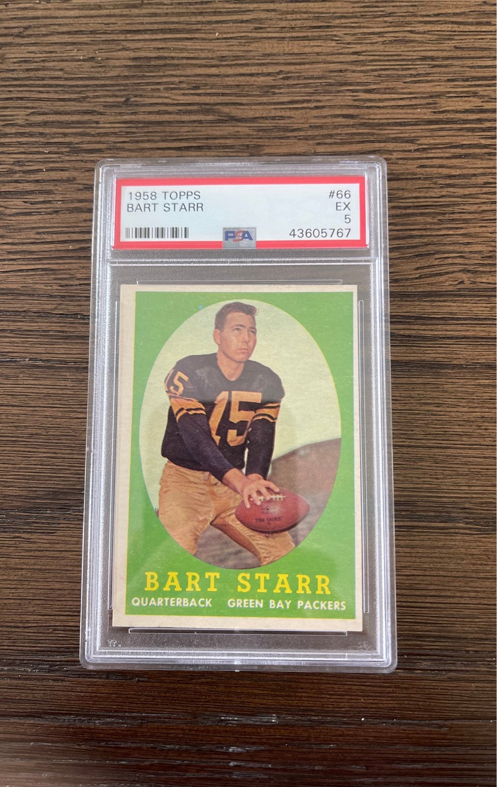 PSA Graded Football Card