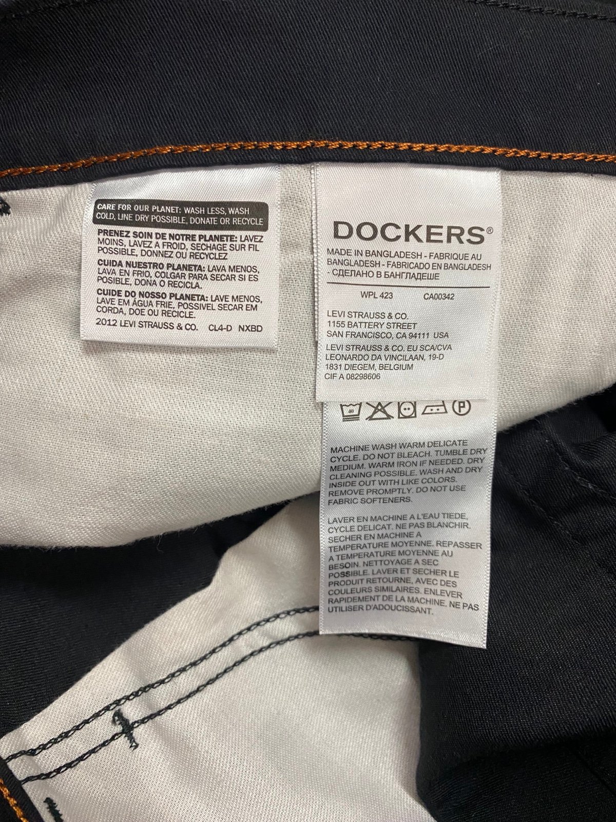 Dockers Pants Straight Fit B6SR7mBAK