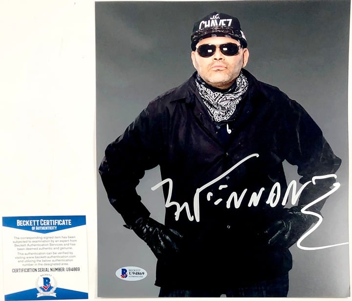 WCW NWO Konnan Signed 8x10 Photo C Autograph LAX IMPACT Lucha BAS COA