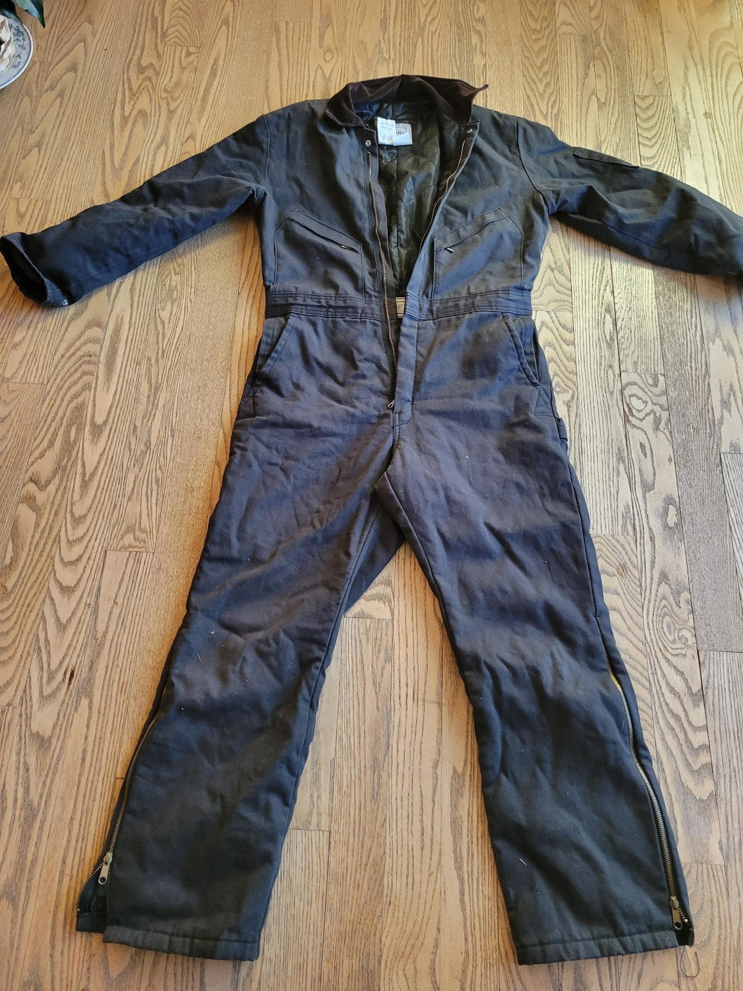 Walls Workwear Mens quilted winter coveralls. Sz Medium