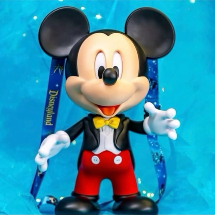 Disneyland 70th anniversary talking Mickey popcorn bucket
