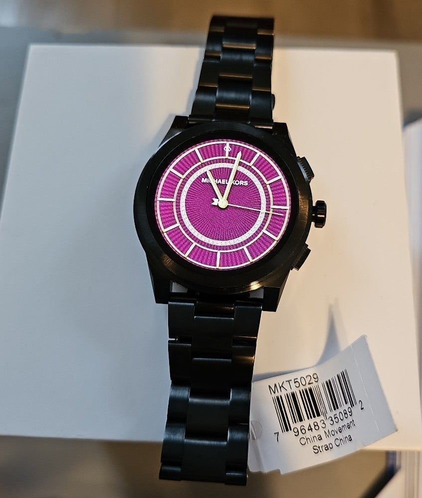 Michael Kors Smart Watch Grayson Model Black