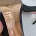 TED BAKER London Orlinay Printed Leather Dress Pump Women Sz 37.5