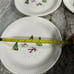Lenox Christmas Profile Snow Day Porcelain Salad Plates (4)