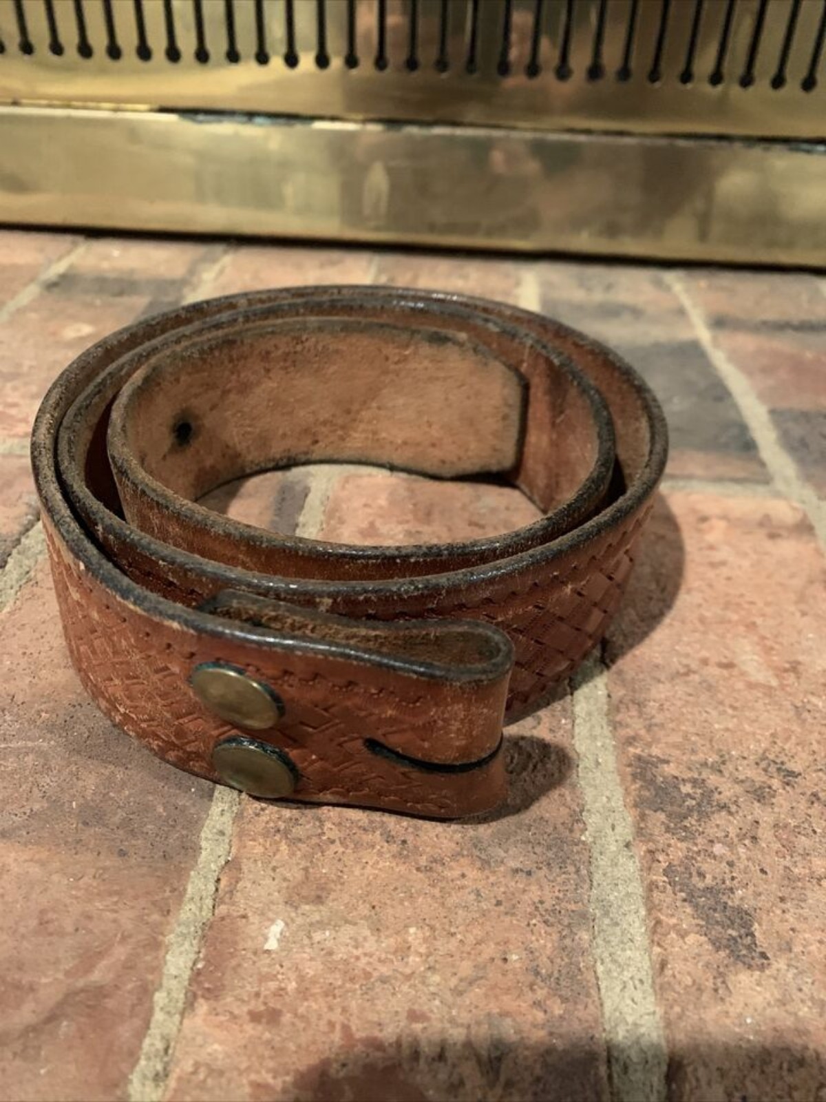 Men’s Brown Leather Belt