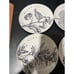 Grasslands Road Abundance/Blessings/Harmony/Laughter 4 desert plates