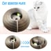 POOCH-LABS Cat Scratcher with ball (24x24x10 Centimeter)