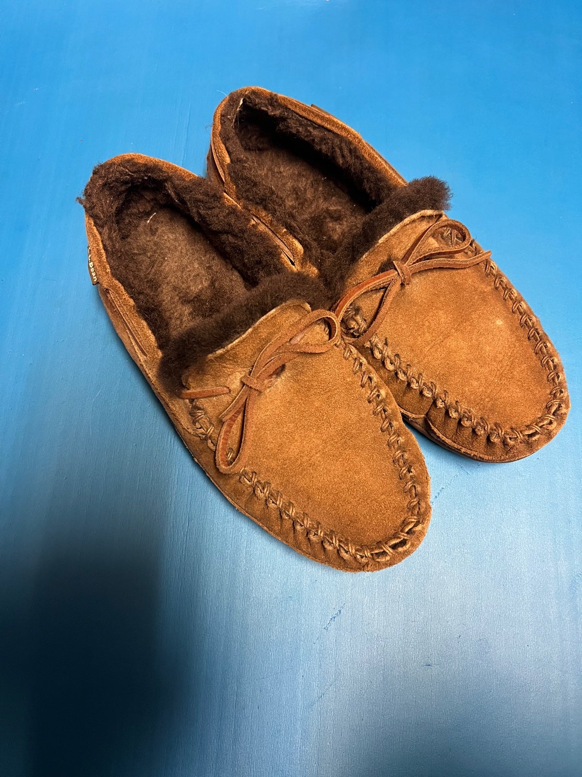 LLBean Wicked Good Slippers men sz 9