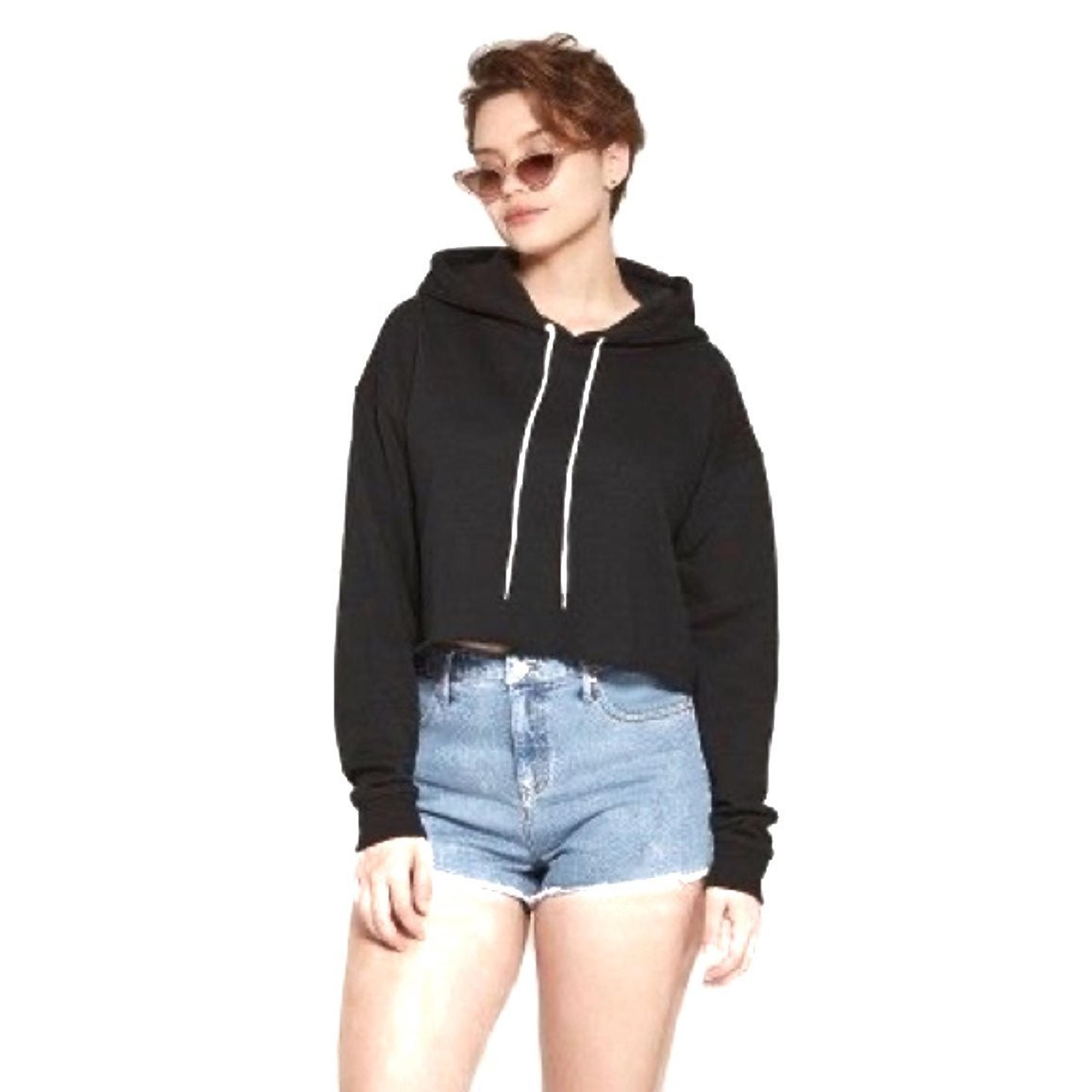 Wild Fable Oversized Cropped Hoodie