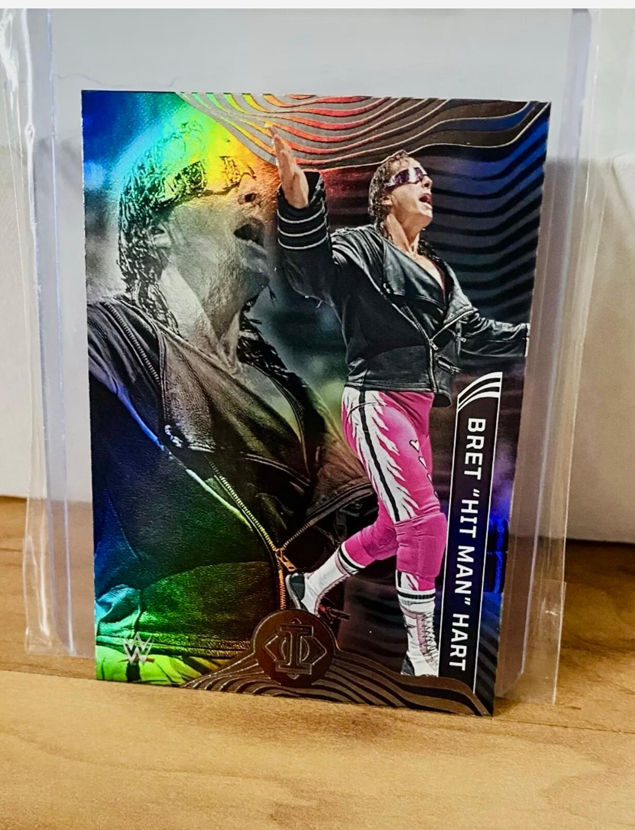 Bret Hart 2022 Panini Chronicles WWE Illusions #263 - Mint - Wrestling Card NEW