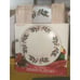 Vintage Alco Holiday Holly Dessert Plates Set of 4 New Old Stock Christmas Rare