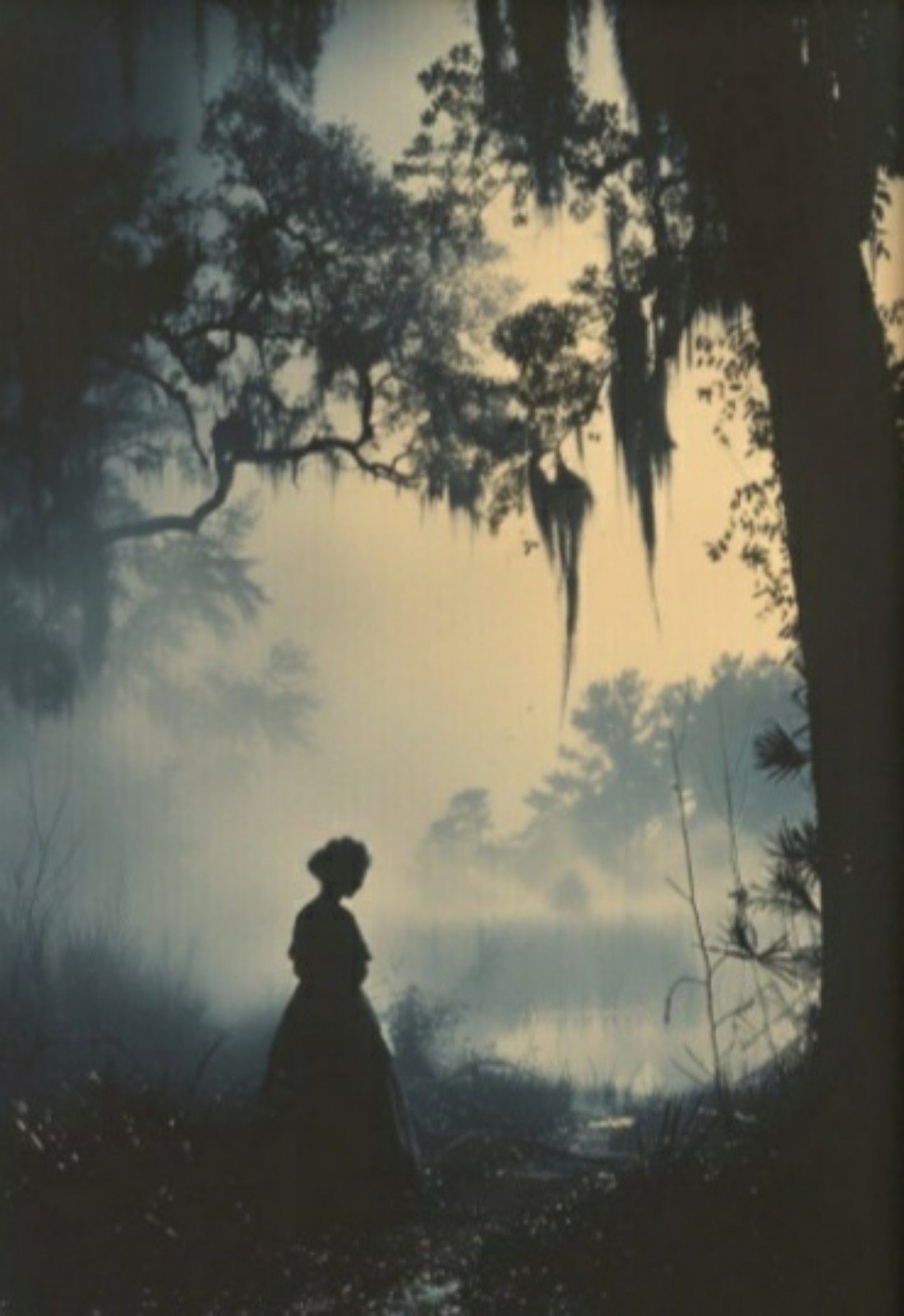 Lady of the lake picture gothic wall art Victorian vintage home decor