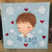 Original painting Its a Boy /B.Bara