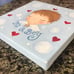 Original painting Its a Boy /B.Bara