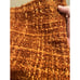 Crate and Barrel BEXLEY THROW Blanket Cozy- Burnt Orange 40 X 70
