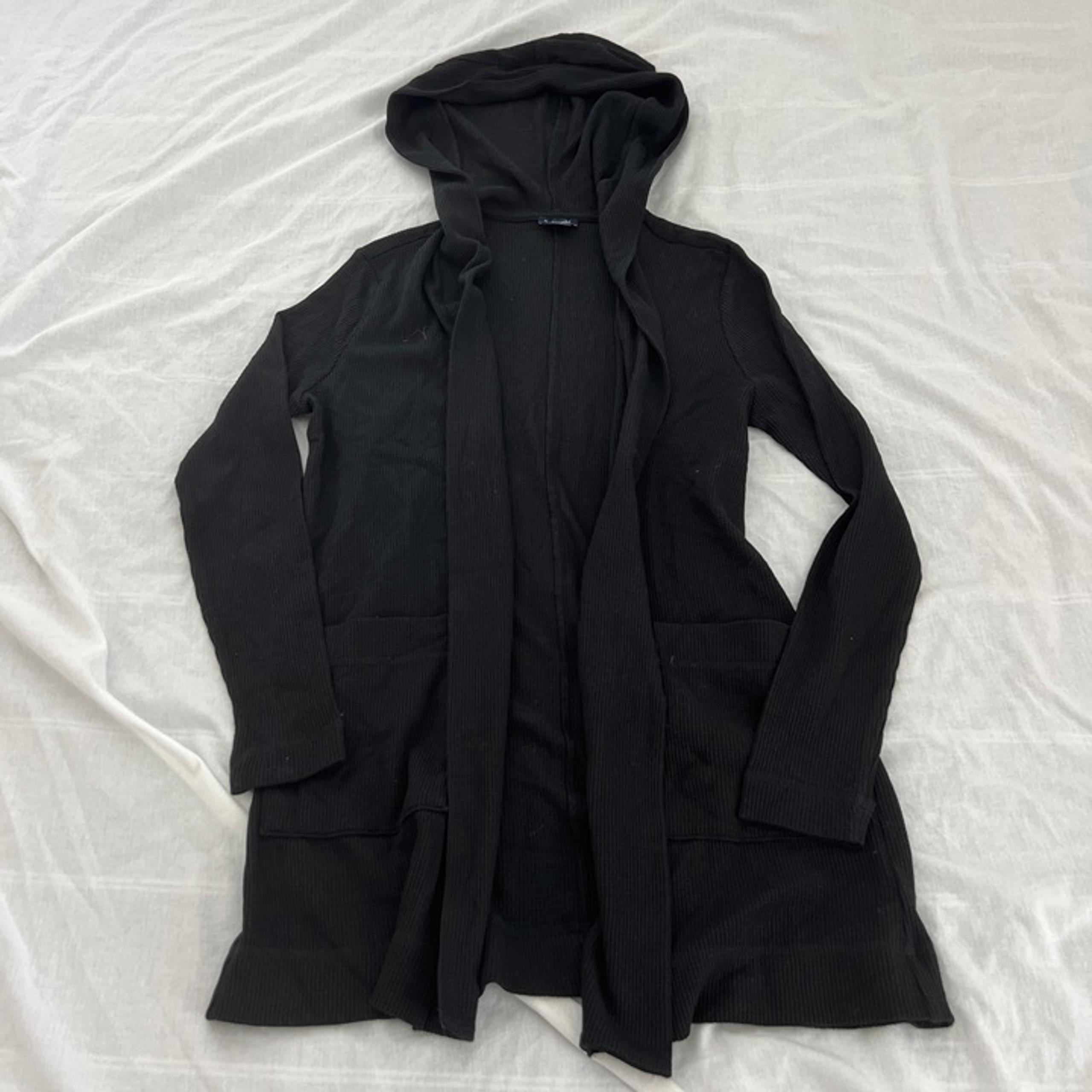 splendid hoodied cardigan