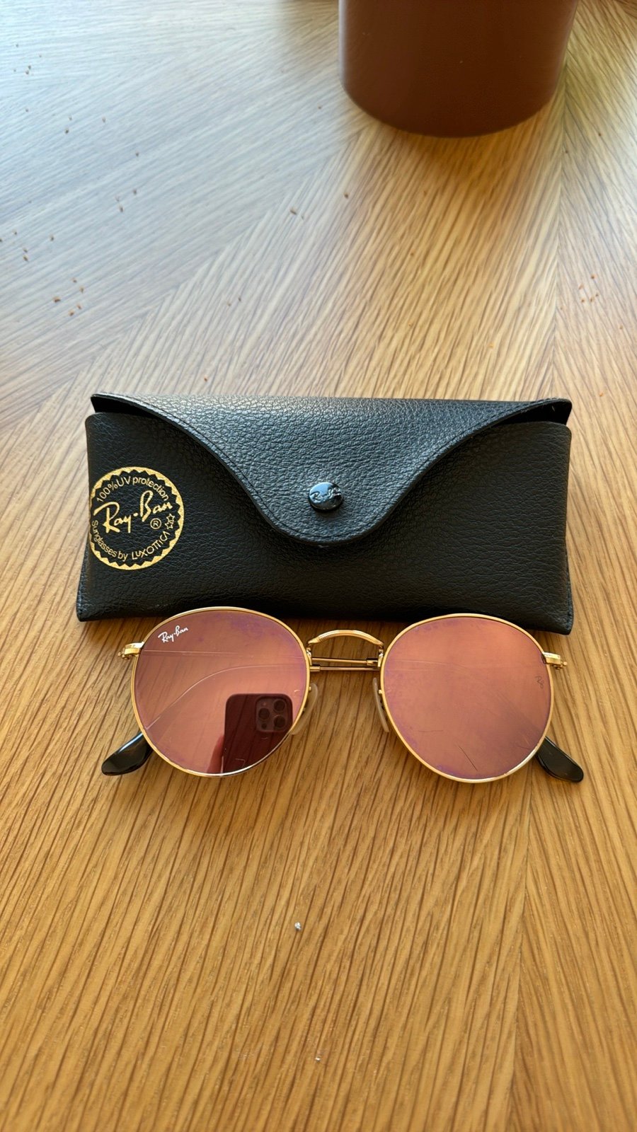 Ray-Ban Round Sunglasses - Chrome