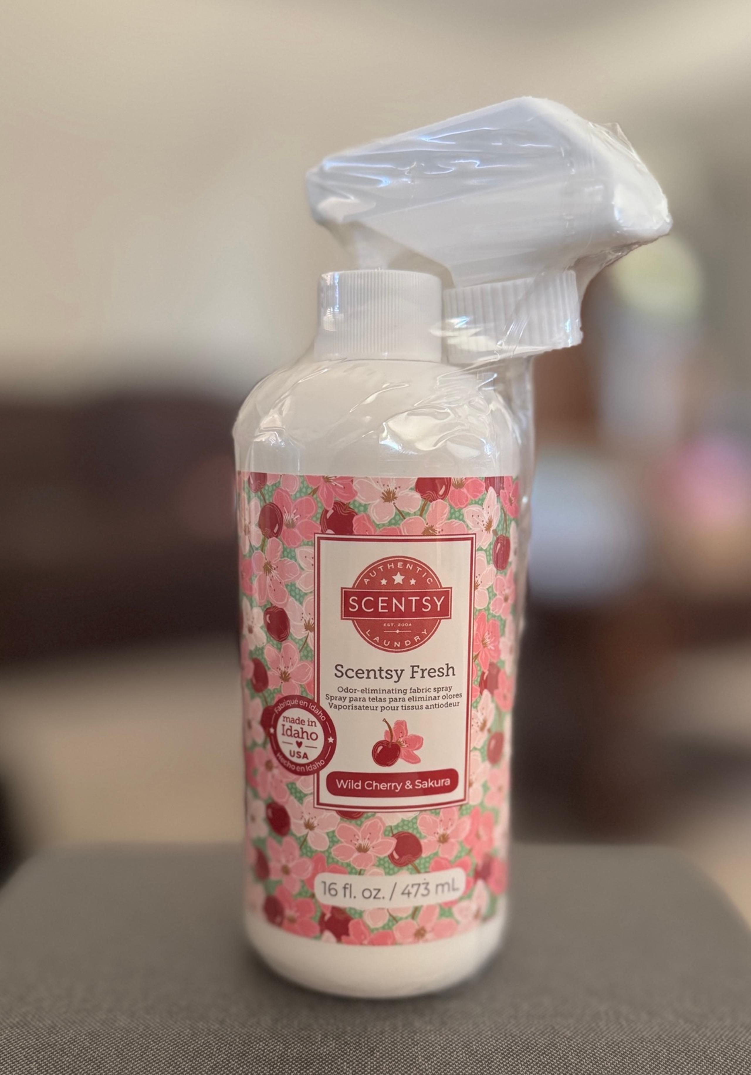 Scentsy Fabric Spray Wild Cherry & Sakura