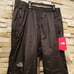 NEW North Face Mens Large Black Nylon Pants NWT Hiking athletic Waterproof Guys