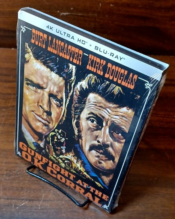 Gunfight at the O.K. Corral (4K/Blu-ray) w/SLIPCOVER-NEW (Sealed)-Free Box S&H