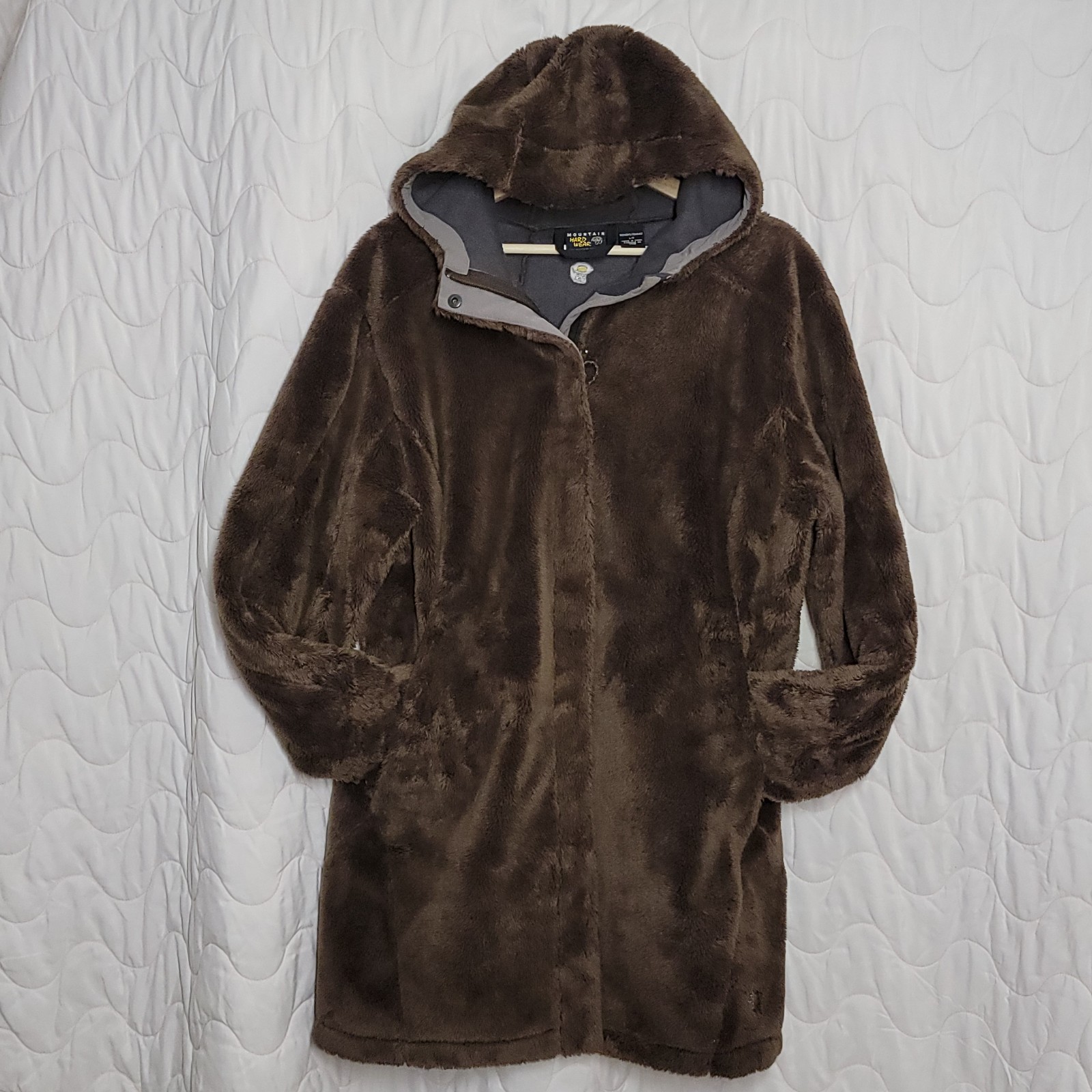 Mountain Hardware Jacket Women Size Large Soft Brown Color