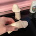 P nude vintage salt and pepper shakers rare