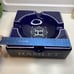 Square Rocky Patel Glass 4 Cigars Ashtray Navy Blue “H” Logo HAMLET