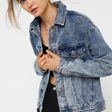 Freddy Acid Wash Western Denim Jacket