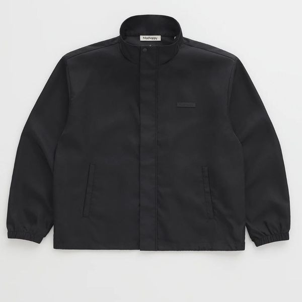 Madhappy Black Nylon Jacket Oversized Full Zip Nylon Jacket Medium NEW