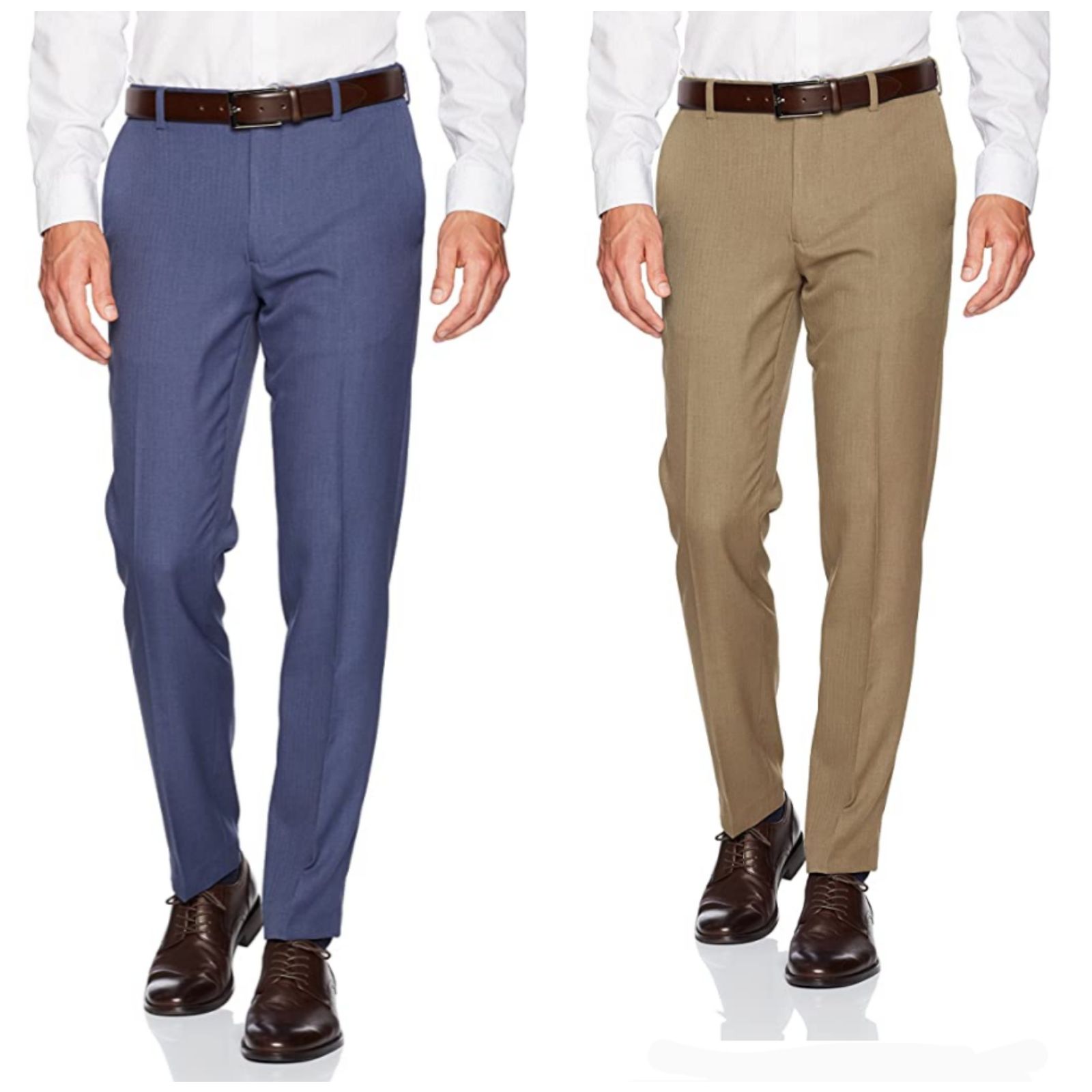 Van Heusen traveler slim fit trousers -