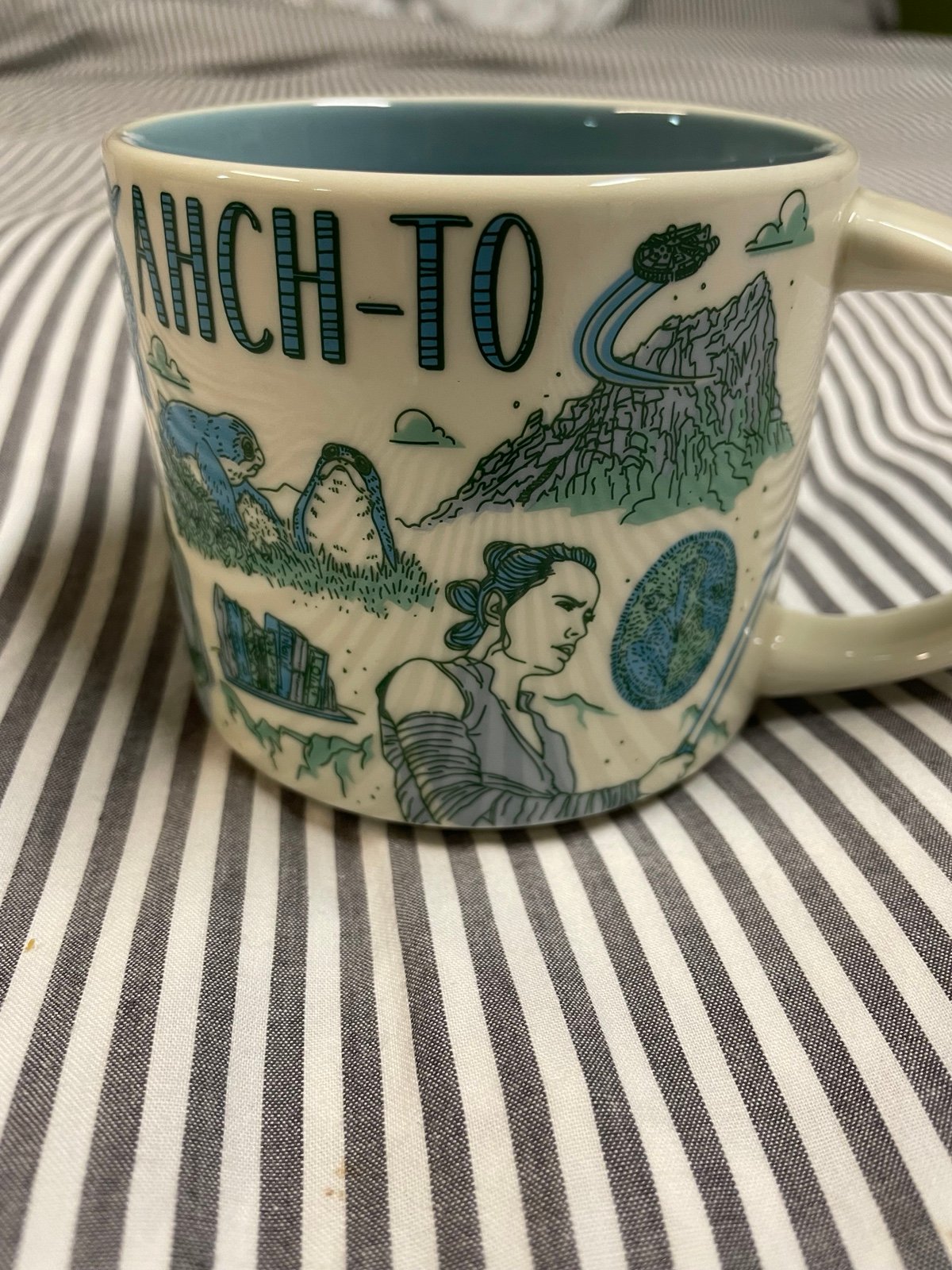 Been there series, Starbucks, Star Wars, Ahch-To