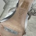 Schutz Carley Sandal in Prata & Cristal