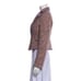 Valentino Authentic Purple Brown Ivory Tweed Long Sleeve Blazer Jacket 42 6 S